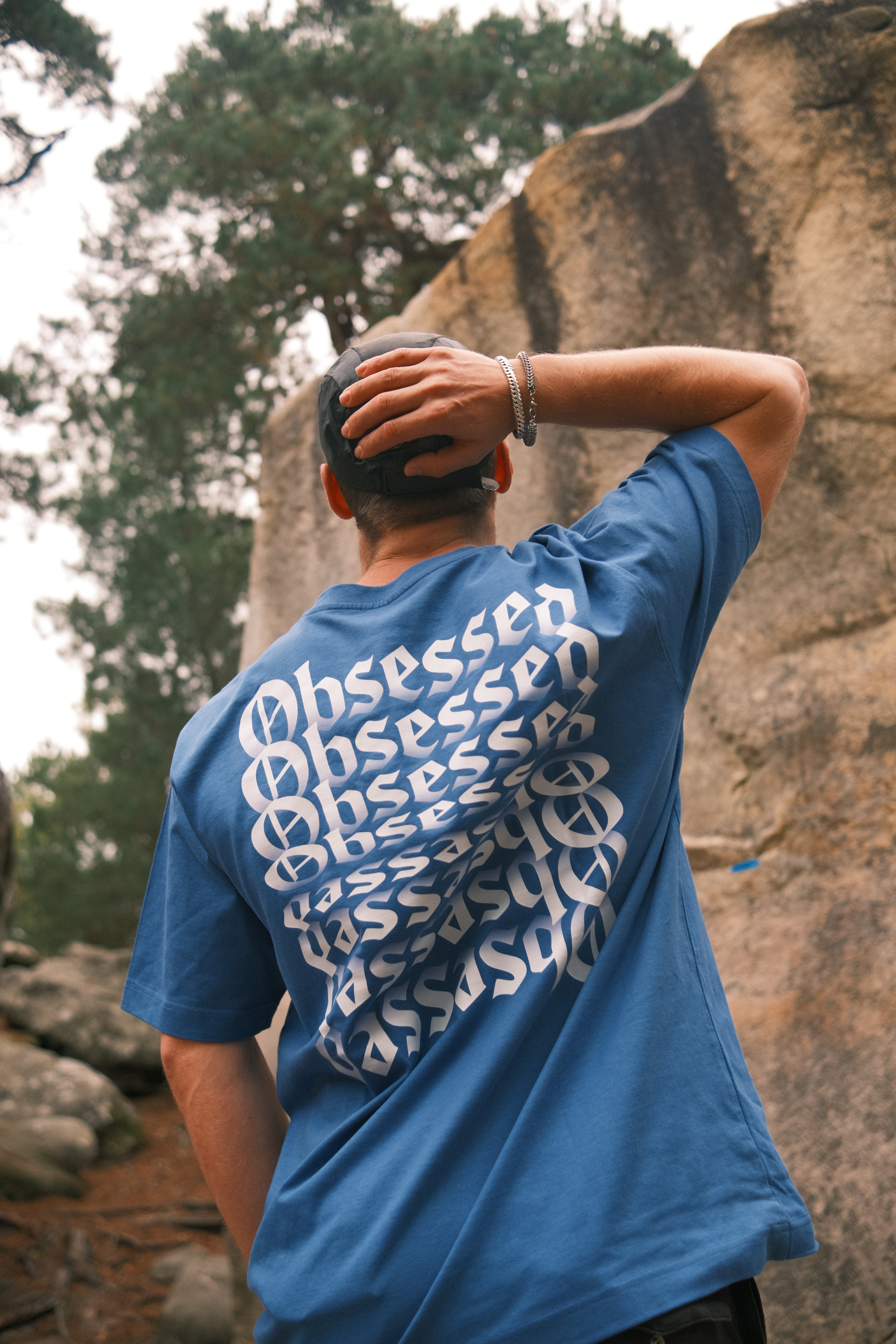 The Obsessed Tee - Blue